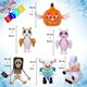 thumbnail image 3 of Robar un juguete de peluche Brainrot, lindo animal de peluche suave, regalo coleccionable para fanáticos de los juegos (color K),6pcs B, 3 of 11