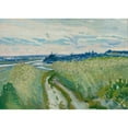 thumbnail image 2 of Stanisław Kamocki 24x18 Gold Ornate Framed and Double Matted Museum Art Print Titled - Landscape with a Road (circa 1910), 2 of 4