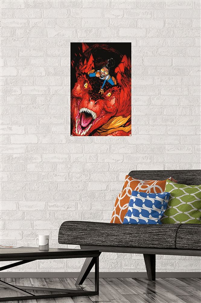 Marvel Moon Girl & Devil Dinosaur - Attack Wall Poster, 14.725" x 22.375"