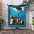 thumbnail image 3 of Amalfi Coast, Woven Blanket, 3 of 4