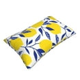 thumbnail image 3 of Daiia Tropical Lemon Bedding Waterproof Pillow Protector Zippered Queen – Bed Bug Proof Pillow Encasement-16"x24", 3 of 9