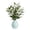 LIGHT BLUE, variant on 14" Indoor Artificial Olive Plant in Ceramic Vase - Faux Greenery Potted Tree for Home Office Decor, Modern Farmhouse Tabletop Centerpiece,Pink