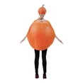 thumbnail image 5 of Adult Orange Slice Halloween Costume Jumpsuit with Matching Hat, Halloween Cosplay Costumes Citrus Fruit Outfit for Themed Parties, Carnival, Parade and All Holiday Events, 5 of 6