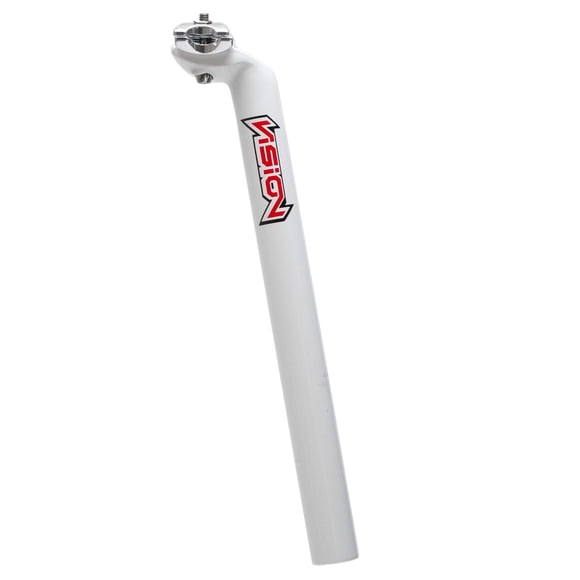 Poste de Asiento para Bici Vision Aluminio Blanco 27.2x300mm