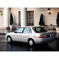 thumbnail image 4 of Rvinyl Pillar Post Window Trim Compatible with Toyota Corolla 1993-1997 - Matte (Black), 4 of 9
