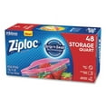 thumbnail image 3 of Double Zipper Storage Bags, 1 Qt, 1.75 Mil, 9.63" X 8.5", Clear, 9/carton, 3 of 5