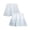 Sky Blue Check, variant on Girls' Active Skirt - 2 Pack Pleated Athletic Performance Scooter Skort (7-16)