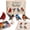 backyard birds, variant on DIY Animal Bead Embroidery Kit, 4pcs 3D Animal Beading Crafts with Instructions, Cute Bead Art for Adults, Handmade Gift for Craft Enthusiasts