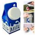 thumbnail image 2 of Clearance Deals！！Milk Carton Keychain For Lactose Intolerance Case Keychain Holder Mini Holder Keychain Milk Carton Container Case Keychain Lactose And Tolerant Container, 2 of 7