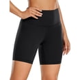 thumbnail image 2 of Pantalones cortos CRZ YOGA ButterLuxe Biker para mujer, color negro, talla L, 2 of 5
