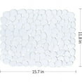 thumbnail image 7 of ColourTree Transparent Pebble Sink Mats for Stainless Steel Sink, PVC Sink Saddle Protectors Kitchen(2 Pcs), 7 of 7