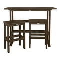 thumbnail image 2 of Highwood 3-pc Lehigh Balcony Set - Bar Height, Outdoor, Eco-friendly, Synthetic Wood, 2 of 8