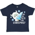 thumbnail image 3 of Inktastic Are You Yeti For Christmas with Yeti Holding Christmas Tree Boys or Girls Toddler T-Shirt, 3 of 5