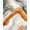 White, Pattern 2, variant on ODIKA 4'x6' Machine Washable Non-Slip Area Rug, Geometric Illusion Grey And Orange Modern Floor Art High Traffic Rug, Orange, 84247