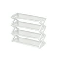 thumbnail image 2 of Household X-type Shoe Rack, Multifunctional Metal Shoe Organizer, Durable Double Shelf Shoe Cabinet for Dormitory or Home Use, Space-Saving Storage Solution for Shoes and More, 2 of 6