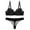 Black, variant on Bigersell Seamless Underwear Clearance Thong Underwear Women Bikini Panty Style P-368 Spandex Thong Panties Thong Underwear Ladies Briefs High Waist Women's Bikini Panties Black 44C/100C