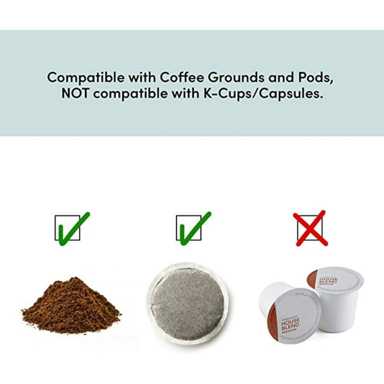 LodgMate Travel Size Pod Coffee Maker - 16 oz. Capacity