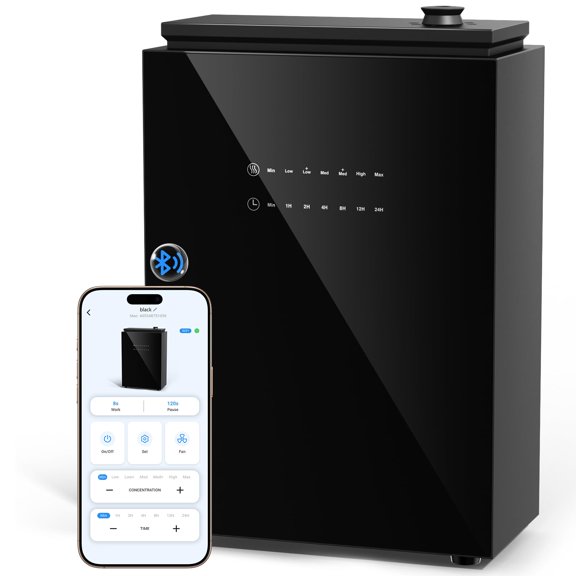 Difusor de Aceites Esenciales FYNTRA HVAC 510 m² WiFi Bluetooth