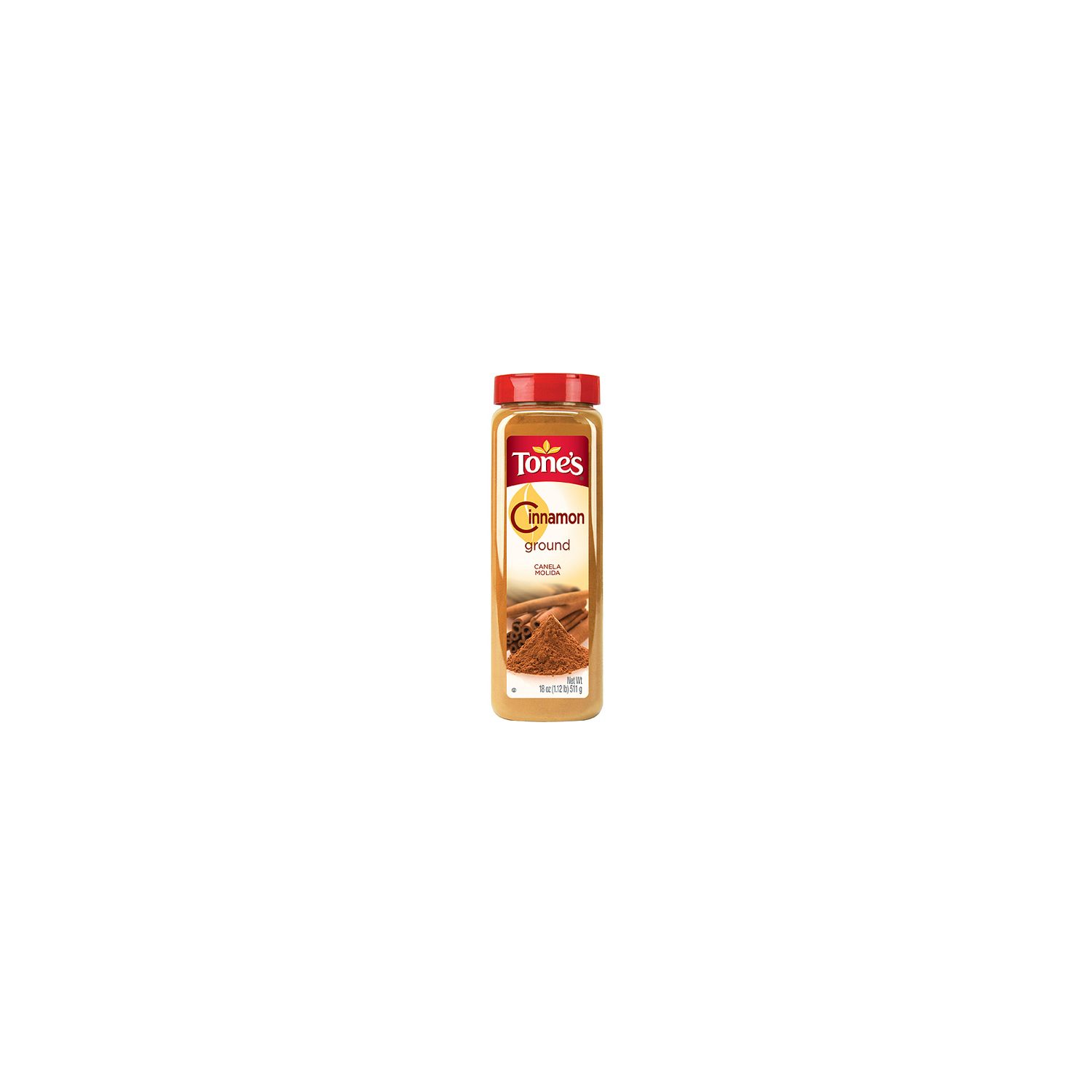 Tone's Ground Cinnamon 18 oz. shaker