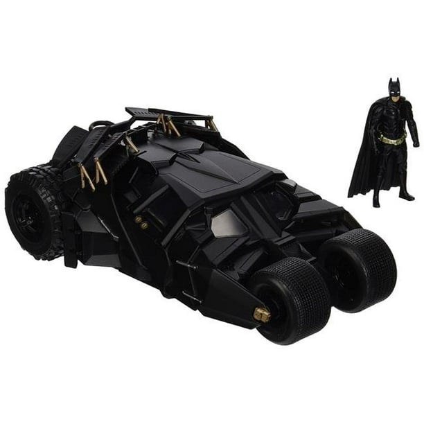The Dark Knight Trilogy Tumbler Batmobile & Batman, 1:24 Scale