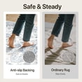 thumbnail image 5 of KUETH 2.5X12 Vintage Runner Rug Machine Washable Rugs for Living Room, Non Slip Flat Pile Rug with Rubber Backing, Boho Rug for Entryway Hallway Kitchen and Corridor, 5 of 11
