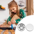 thumbnail image 3 of JingChun Small Cookie Cutters Geometric Shapes Set, Mini Fondant Cutter, Tiny Stainless Steel Biscuit Molds for Baking Dough Pastry Clay Fruit, 3 of 4