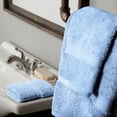 thumbnail image 4 of Premium Egyptian Cotton Highly Absorbent Assorted 3-Piece Plush Towel Set - 30" x 55", 20" x 30", 13" x 13", 4 of 7