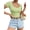Short Sleeve-Light Green, variant on MOYIKO Scoop Neck Long Sleeve Shirts for Women Round Neck Fitted T Shirts Womens Tops Tee
