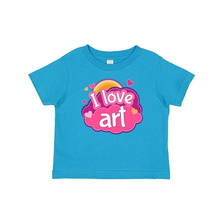 

Inktastic Artist I Love Art Gift Baby Girl T-Shirt