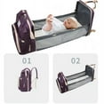 thumbnail image 2 of Sac à Dos à Couches pour Bébé - Imperméable, Grande Capacité avec Station à Langer et Matelas à Langer, Sac d'Allaitement et pour Biberon, Fourre-Tout pour Shower de Bébé, pour la Recherche de Registre de Bébé, Essentiels pour Nouveau-Né, 2 of 7