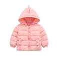 thumbnail image 2 of Toddler Little Boy Girl Hooded Puffer Jacket Winter Down Coat Kids Warm Outerwear, 2 of 5
