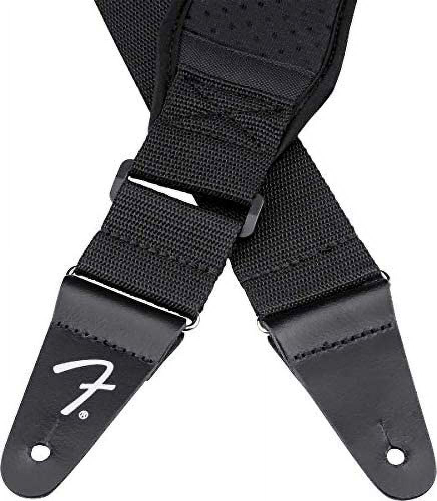 Fender® 2" Swell Neoprene Guitar Strap in  Black #0990694206