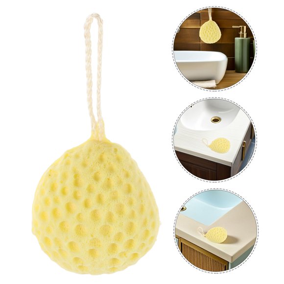 CRILSTYLEO Esponja De En Panal Para Ducha Con Material Y Exfoliante Para