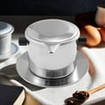 thumbnail image 2 of Fancyes Vietnamese Coffee Maker Filter Reusable Stainless Steel for Home Cafe Office, 2 of 2