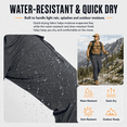 thumbnail image 6 of MASKERT Mens Hiking Pants Lightweight Cargo Pants Quick Dry Water Resistant Stretchy Straight Leg Travel Pant, 6 of 8