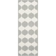 thumbnail image 3 of Safavieh Dhurries Gray & Ivory Area Rug, 3 of 6