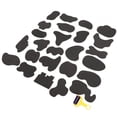 thumbnail image 1 of Ymiko Coloring Hair Stencil, Beautiful Hair Sticker, Carving 25pcs Salon For Hair Stylists, 1 of 8