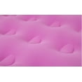 thumbnail image 2 of Pool Central 74" Pink and White Flocked Inflatable Adult's Air Matress, 2 of 3