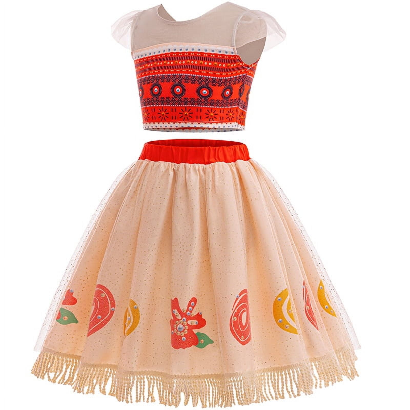 moana party dress Moana tutu set-Moana outfit-Moana dress-Moana Birthday outfit  Pink Toes &  Hair Bows