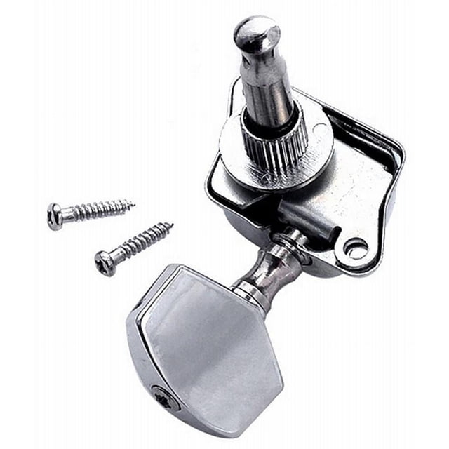 Wartleves Clavijas de afinación semicerradas para cuerdas de guitarra acústica Clavijas de afinación 8u6 Machine-