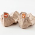 thumbnail image 1 of Calcetines de mujer de primavera y verano de algodón con dibujos animados de barco, calcetines de tacón con bordado de conejo y zanahoria, linda cara sonriente, 1 of 5