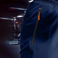 thumbnail image 6 of BXINGOHAI Mens Sweat Shorts Athletic Casual Jogger Shorts with Zipper Pockets Navy,2XL, 6 of 6