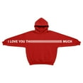 thumbnail image 3 of I Love You This Much Matching Hoodies for Couples Mens Women Hoodies Pullover Long Sleeve Fashion Casual Oversized Valentine'S Day Hoodies XXL, 3 of 5