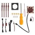 thumbnail image 2 of Game Console Cooling Fan Mount Kit, Fan 3D Print Mount Kit Durable Replacement Professional  For Game Accessories, 2 of 8