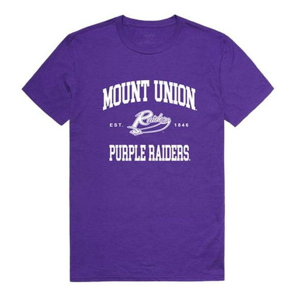 University of Mount Union Seal T-Shirt&#44; Purple - 2XL