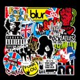 thumbnail image 2 of 100x Autocollants et Décalcomanies - Musique ROCK Multicolore, 2 of 5