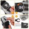 thumbnail image 4 of MesaSe 10Pcs High Carbon Steel Oscillating Saw Blade 2-5/8inch Multifunctional Oscillating Multitool Blades Set, 4 of 9