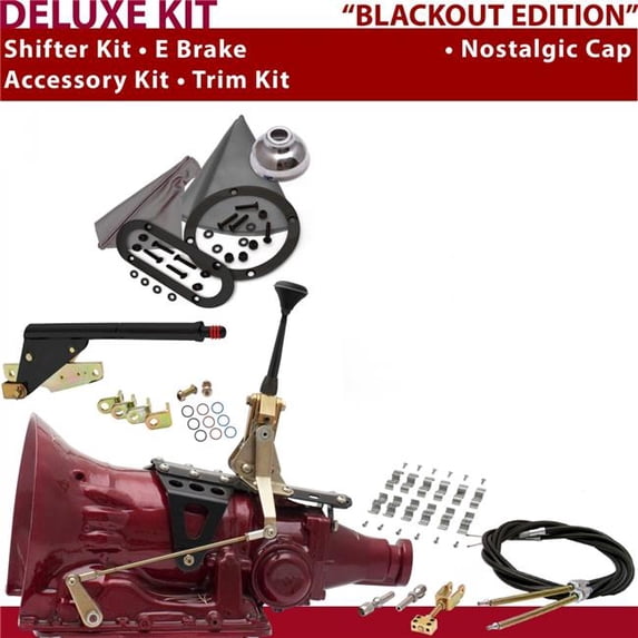 American Shifter FMX Shifter Kit 6 in. E Brake Cable Clamp Trim Kit for D3EE4
