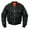 Black, variant on Rothco MA-1 Flight Jacket - Mens, Black, 2XS, 7324-Black-XXS