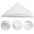 thumbnail image 2 of Miangastore Cotton Mens Handkerchief Classic Style Sweat Absorbent 1Pack White, 2 of 8
